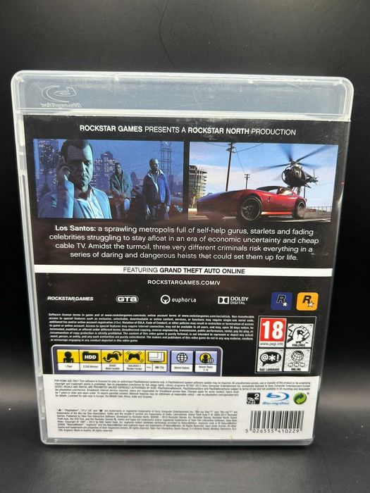 GTA V PS3 + mapa BDB 25