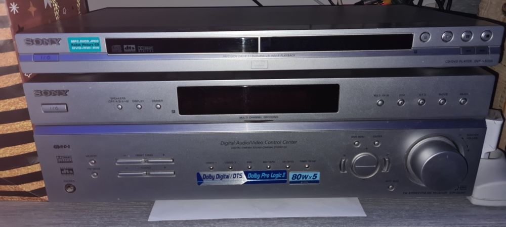 Kino domowe 5.1 Sony Amplituner STR DE497