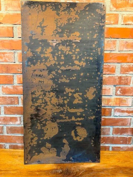 Szyld emaliowany, 1926 rok, reklama blacha, antyk.