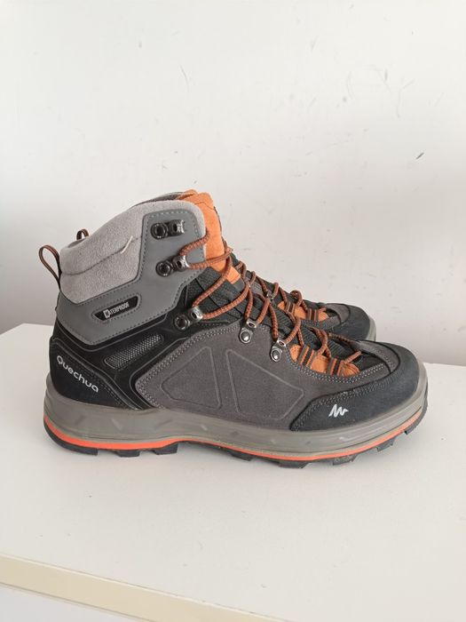 Quechua r.46 (29.5 cm) trekingi męskie skórzane waterproof