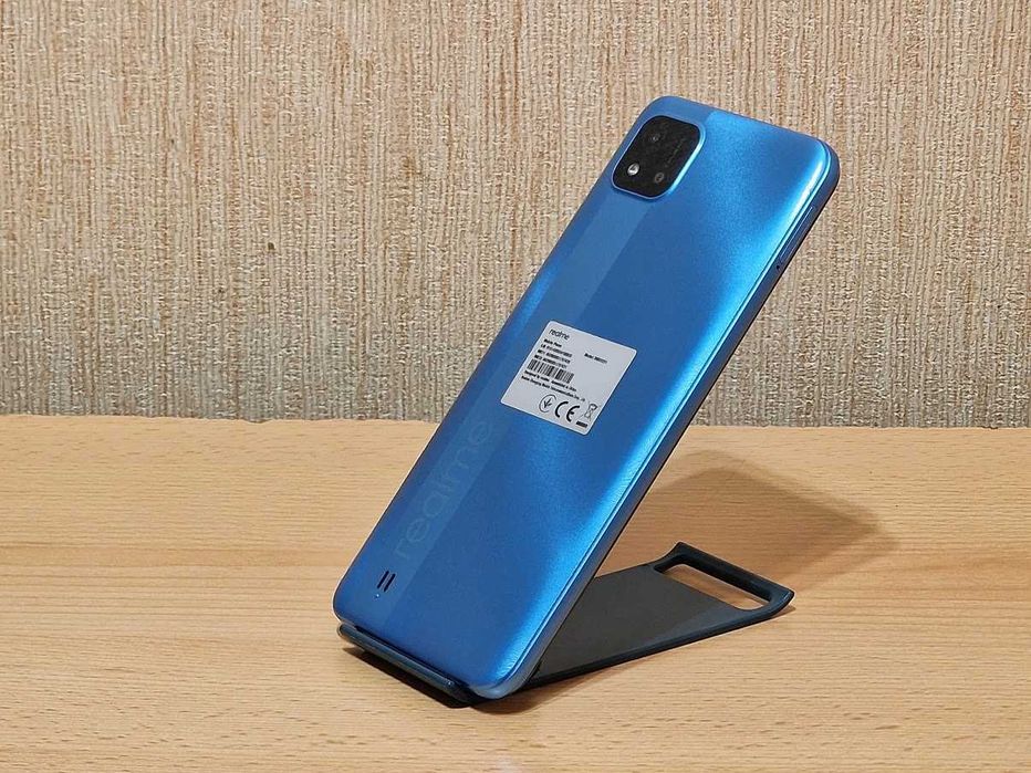 Смартфон Realme C11 2021 2/32GB Duos Blue 5000мА·год AI Камера зі штучним інтелектом. Оригінальний. В ідеальному стані - як новий.
