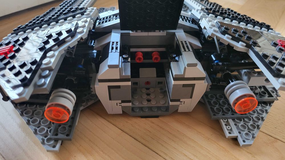 LEGO 9500 Sith Fury Class Interceptor  Tylko statek Niekompletny