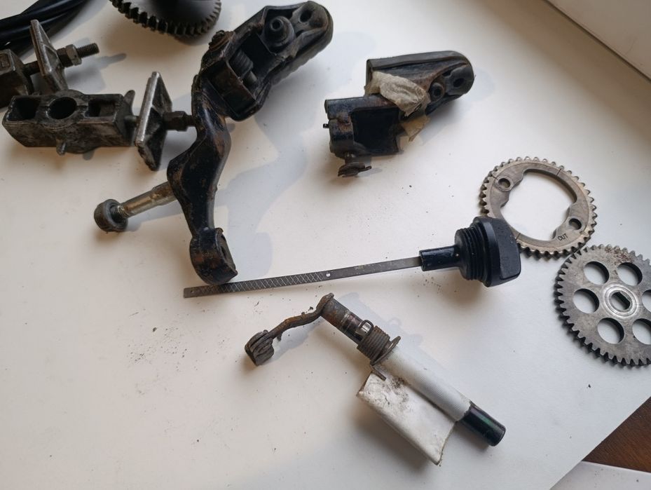 Części Honda NX 650 dominator balans napinacz łańcucha wysprzęglik A6