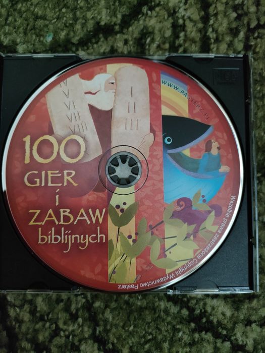 2 Płyty CD - 100 gier i zabaw biblijnych oraz Przypowieści biblijne