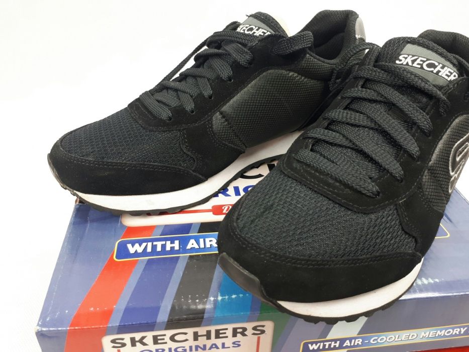 Sneakersy SKECHERS czarne memory foam 35