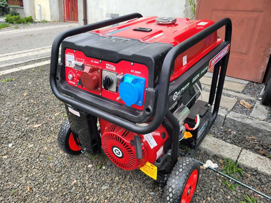 Agregat prądotwórczy wynajem na 220v 3600w i 380v na siłe 8000W wypożycz mały duży FV Kraków wypożyczalnia Sprzęty Budowlane Ogrodnicze Czyszczące