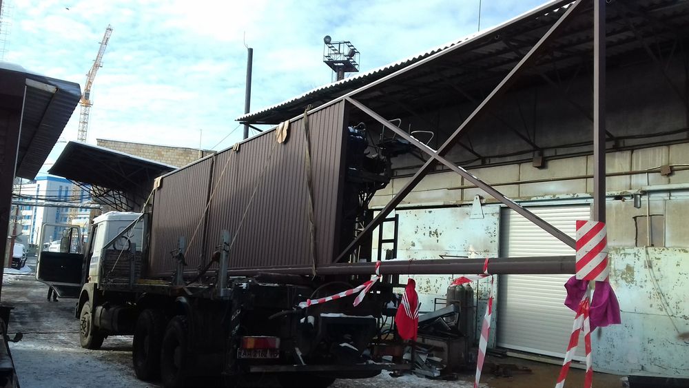 Кран Маніпулятор МАЗ 6303