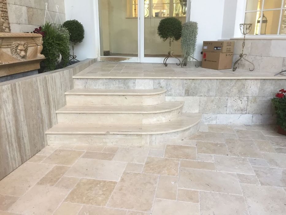 Камінь-Травертин-Фасад-Інтер'єр