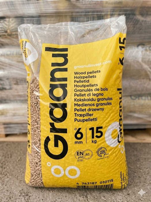 Pellet drzewny certyfikowany ENplus A1 — dostawa Lutomiersk — od 1 tony — szybka realizacja