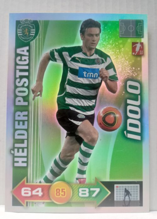 2 cartas/ cromos / sporting adrenalyn xl 2010-11