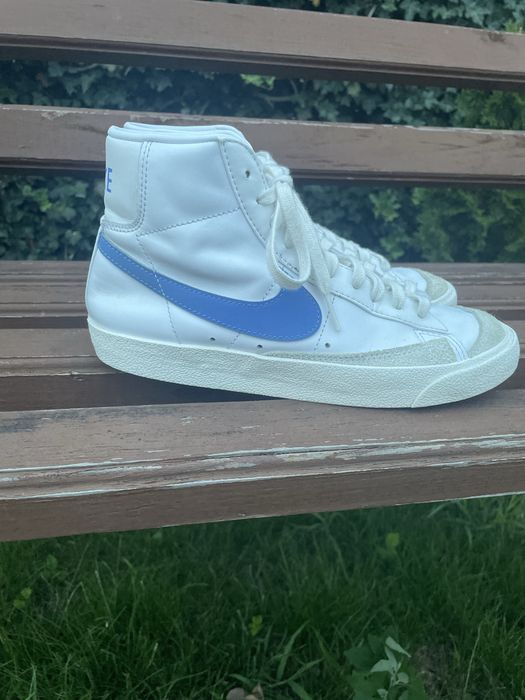 Nike  шкіряні високі кеди чоловічі