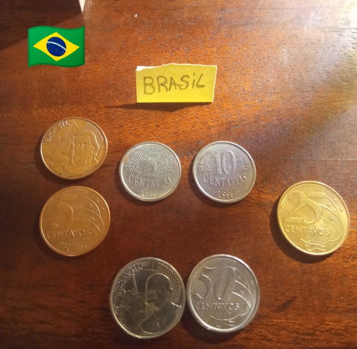 Moedas Do Brasil Várias
