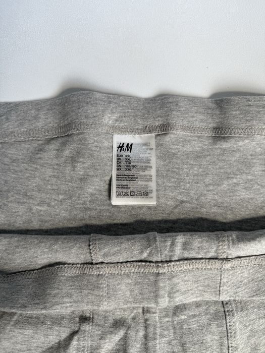 Боксеры H&M боксери hm труси трусы мужские серые XXL чоловічі сірі