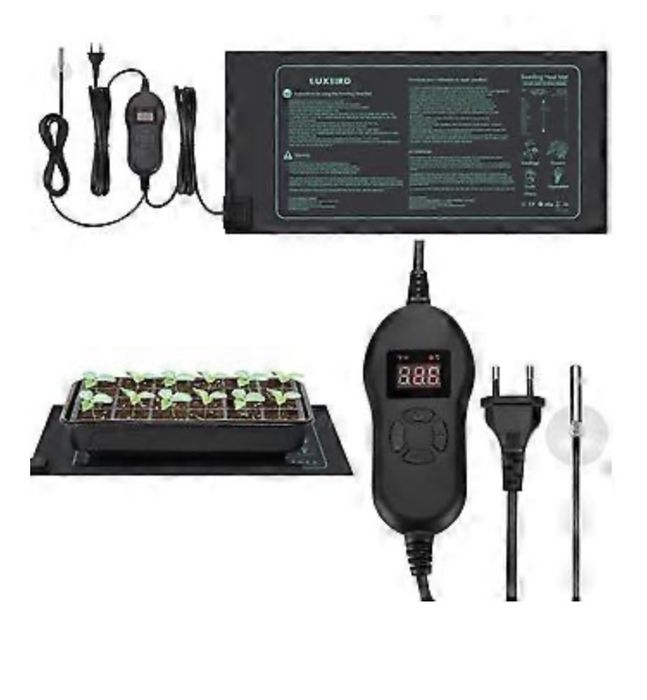 Mata grzewcza na sadzonki