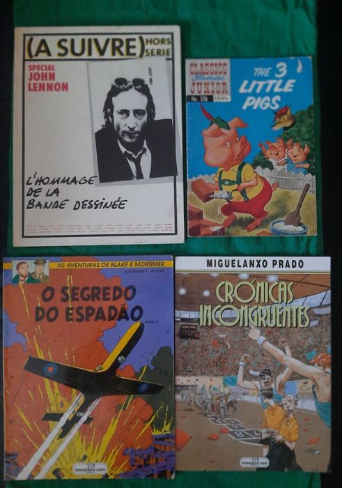 3 little pigs britain suivre John lennon blake Mortimer Miguelanxo