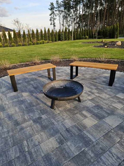 Ławka ogrodowa loft