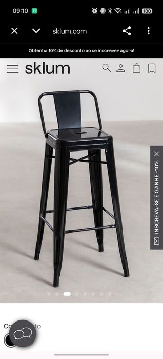 Bancos altos 75cm
