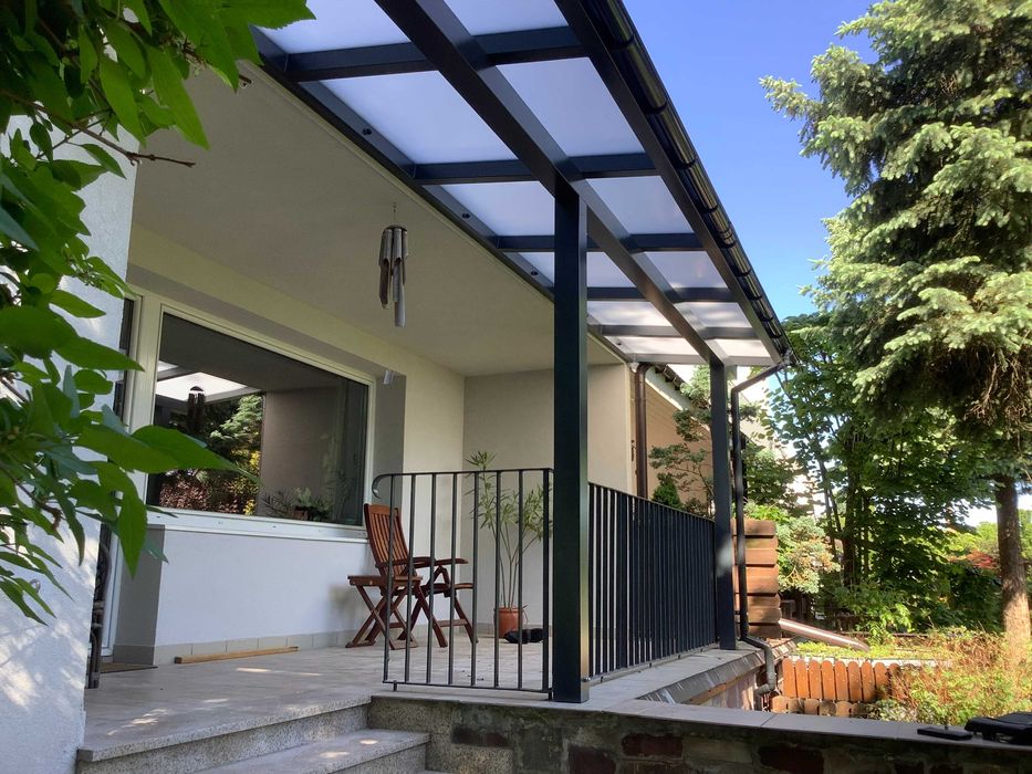 Zadaszenie tarasu, ogród zimowy. SOLIDNE !  Nie aluminium.