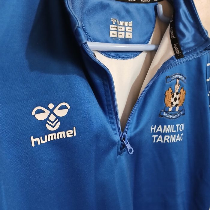Спортивная кофта Hummel 164 см на 14 лет. Олимпийка для футбола