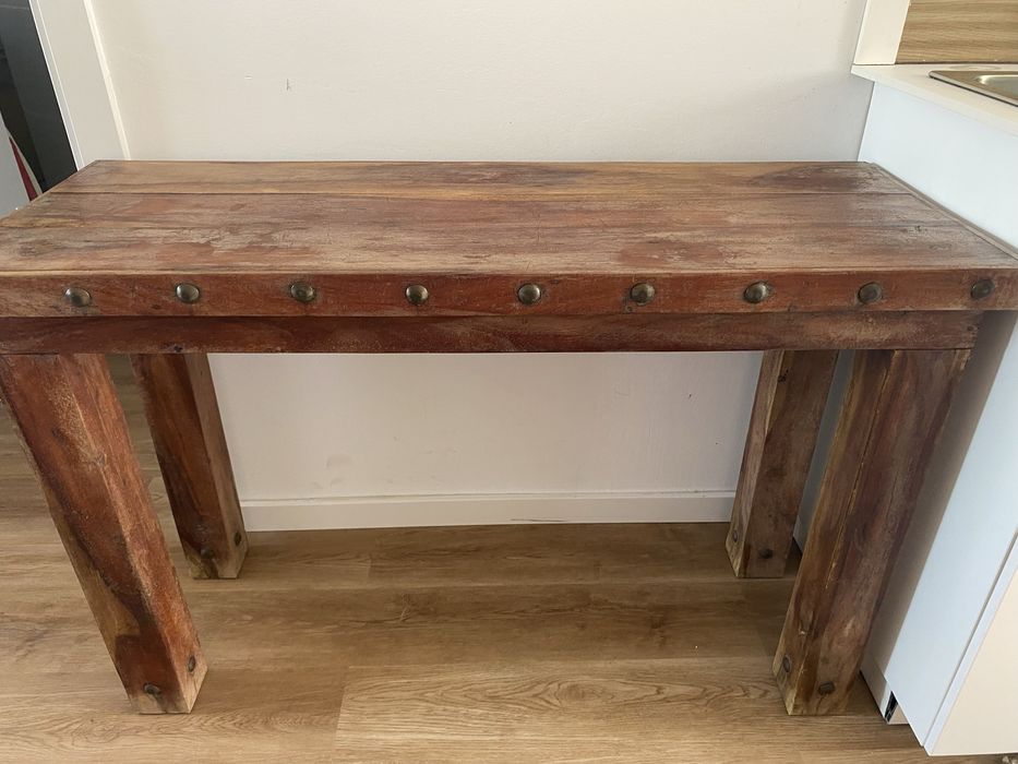Mesa rectangular madeira
