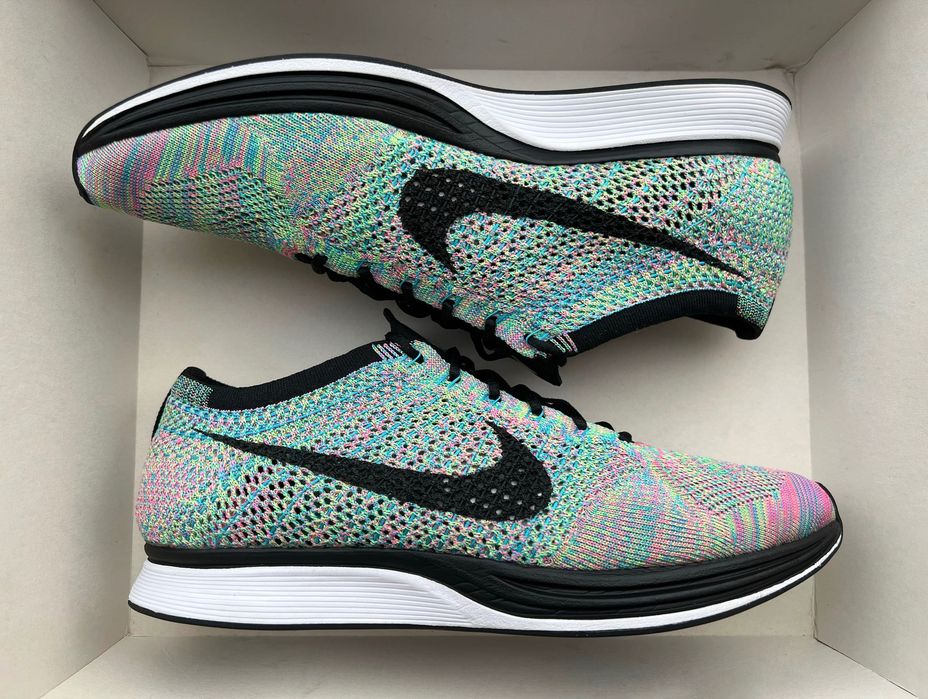 Nike Flyknit Racer – MULTICOLOR 2.0 – EUR 45.5 / US11.5