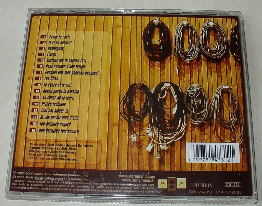 Garou, Reviens CD