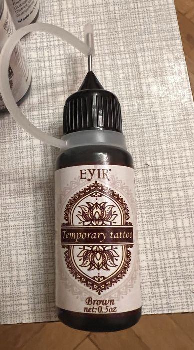 Eyir temporary tattoo paste