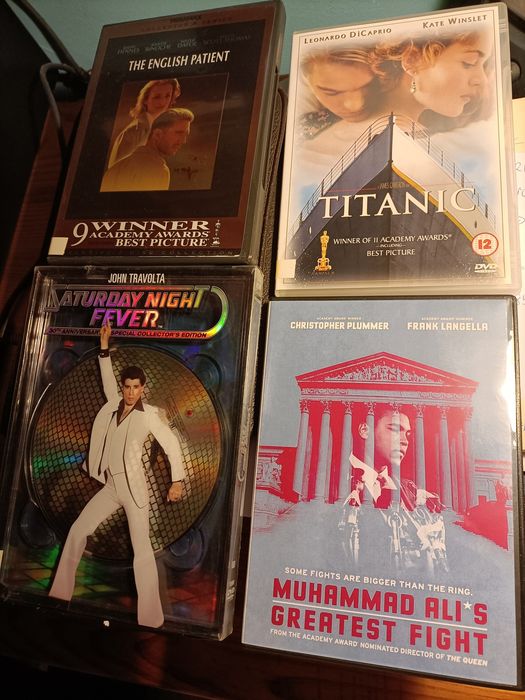 Filmes em DVD Indiana Jones, Mr. Bean, John Travolta,etc.