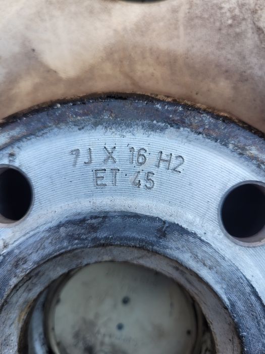 Oryginalne Felgi Aluminiowe AUDI 16 " 5x112 ET45