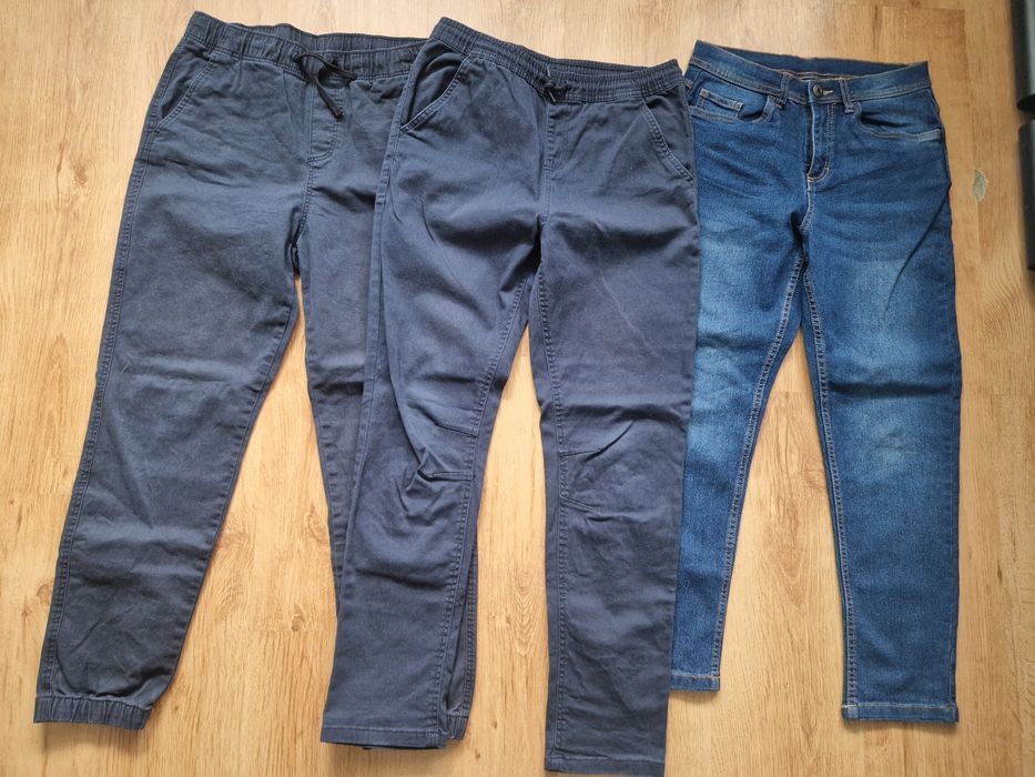 Spodnie bluzy 158 zestaw chłopiec