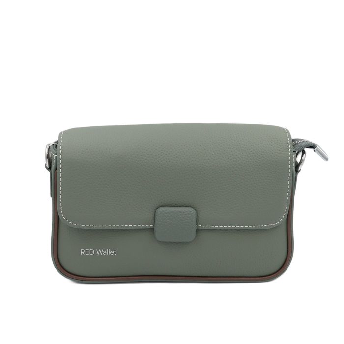 Сумка жіноча шкіряна leather 8918 green Сумка женская кожаная