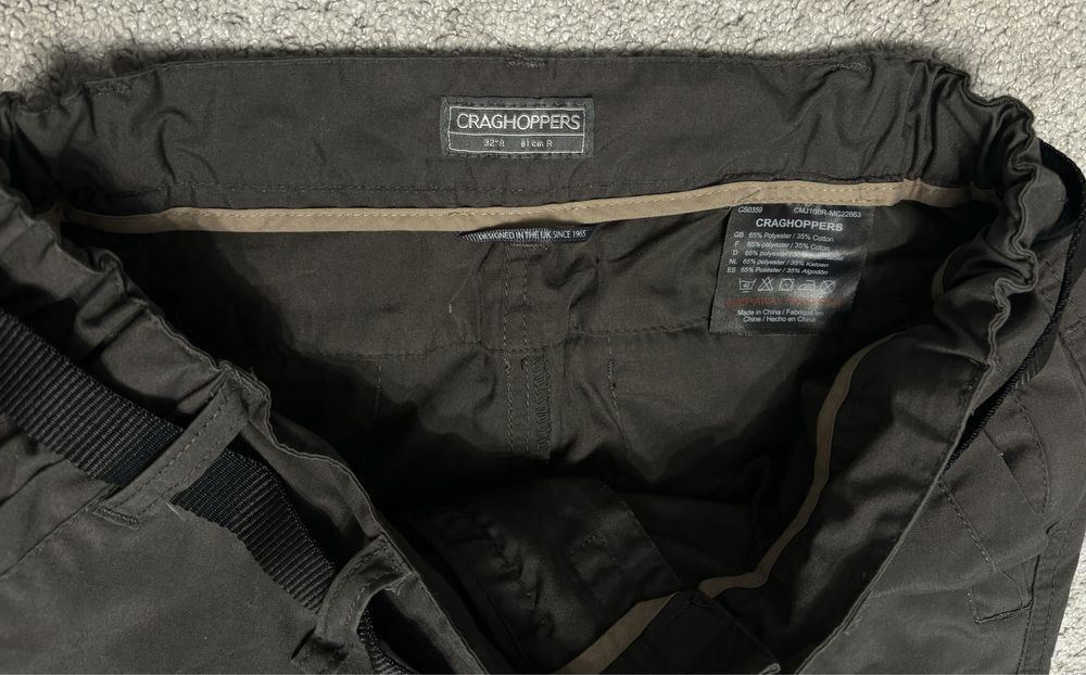 Штаны.Craghoppers.Трекинговые.оригинал.L(новые)