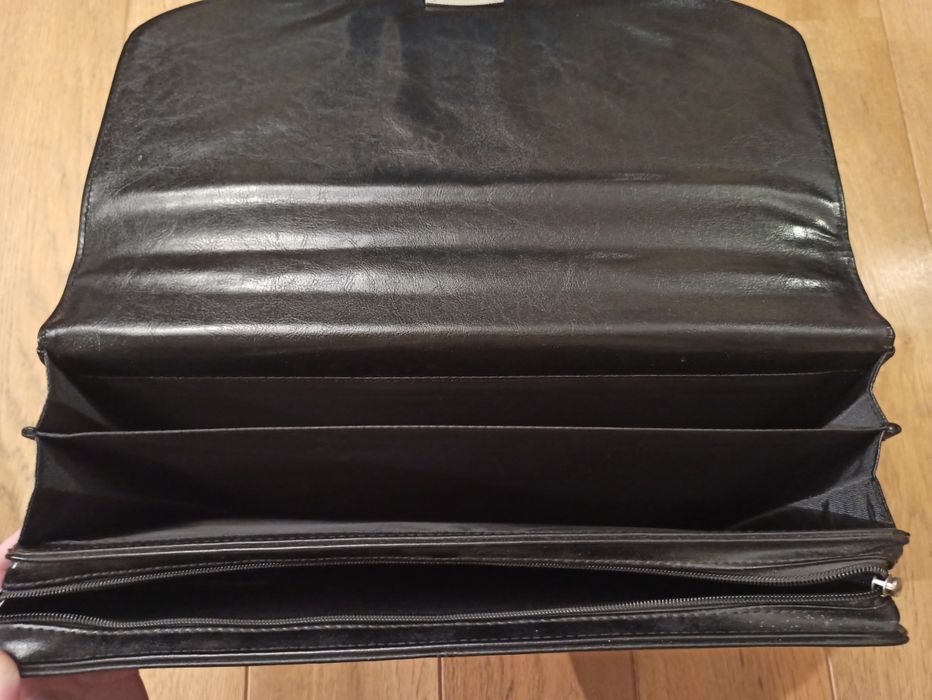 Teczka, torba skórzana