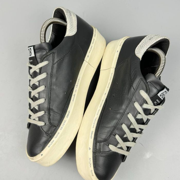 Кеды Golden Goose GGDB Hi Star кроссовки голден гус золотой гусь обувь кеди кросівки взуття шкіряне черевики ботинки кожа классические потертые
