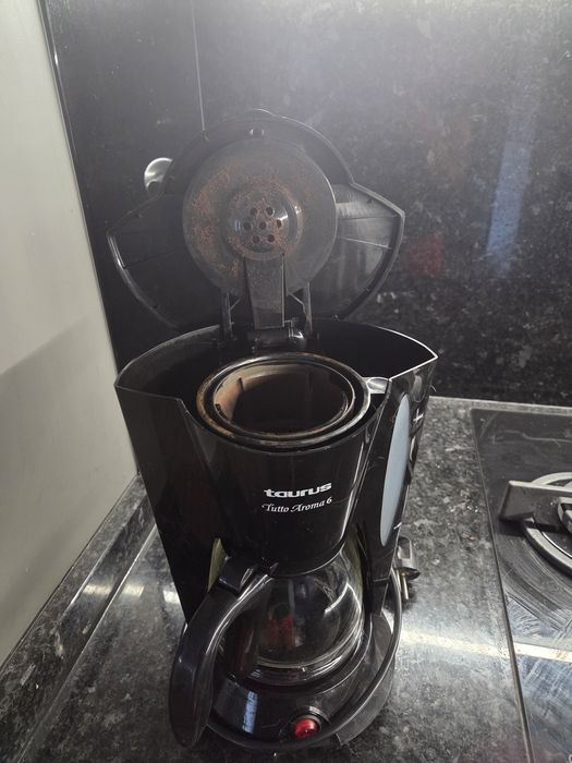 Maquina de cafe saco