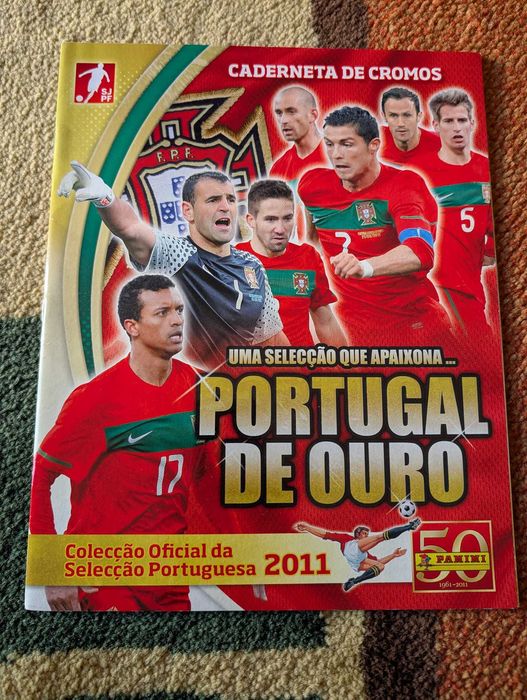 Coleção Incompleta Panini Portugal de Ouro 2011
