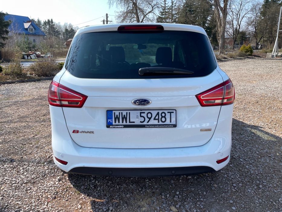 FORD B MAX 2013r 1.0 Benzyna Bezwypadkowy Niski Przebieg