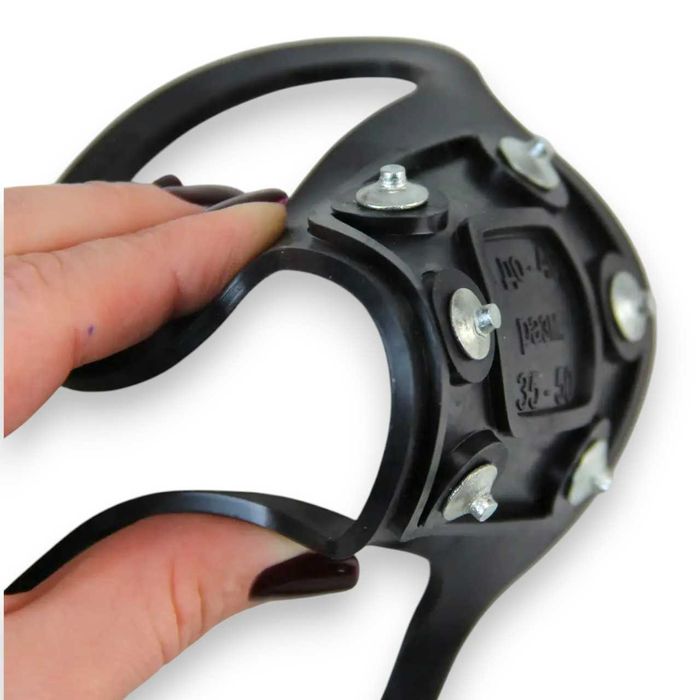 Льодоходи для взуття 6+6 шипів 35-45 (льодоступи, ледоступы, ледоходы)