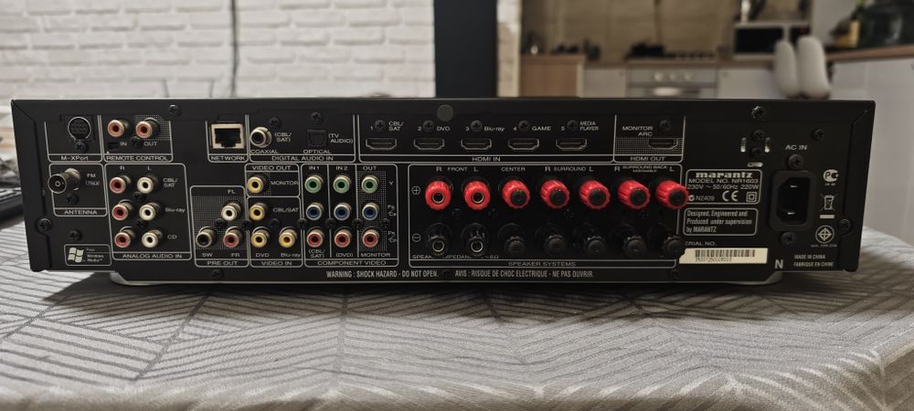 AV-ресивер Marantz NR1603   7.1 , AirPlay