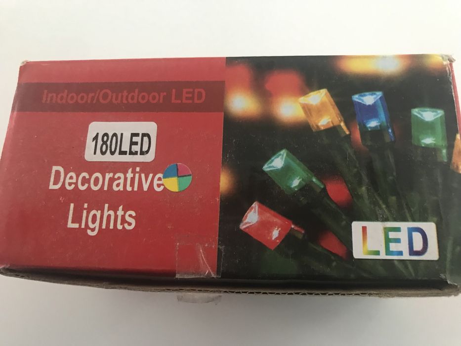 Luzes led de Natal decorativas novas