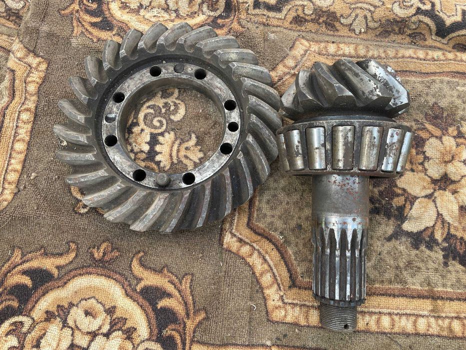 Конічна пара, хвостовик, планітарка МАЗ 11х25 Дуже гарний стан