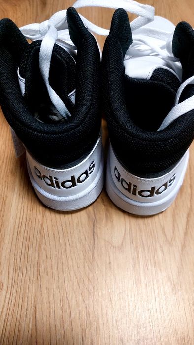 Buty białe wysokie Adidas