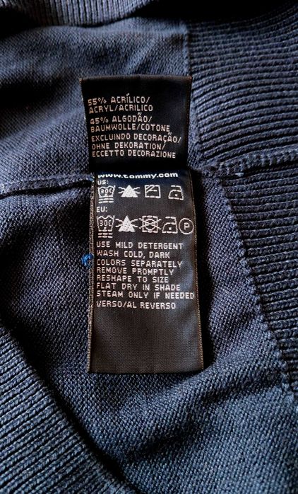 Tommy Hilfiger piękny męski sweter.