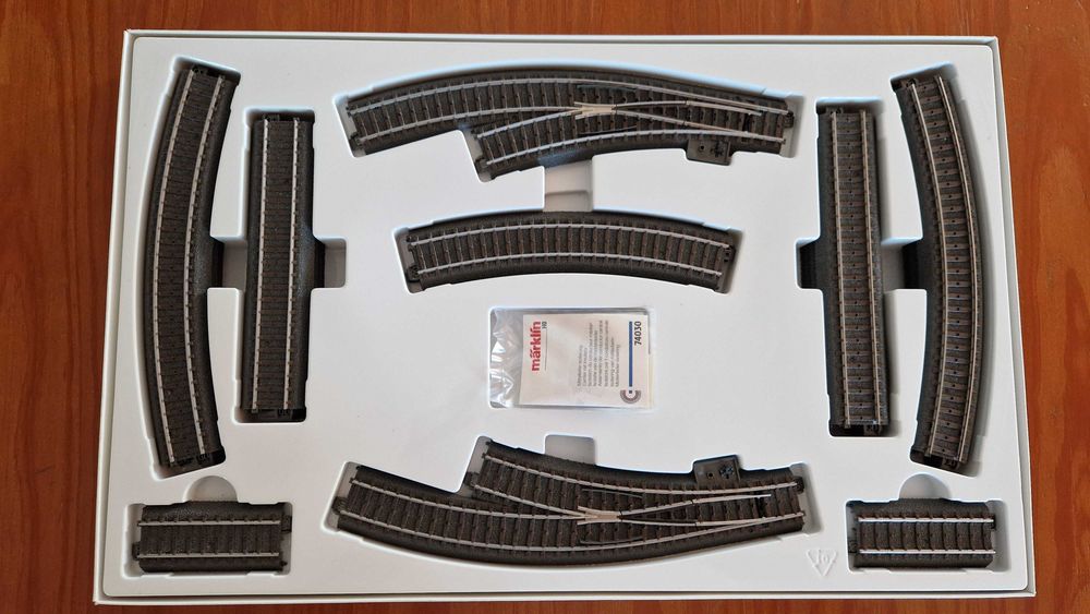 Conjunto de expansão Marklin HO 24904 - Como NOVO - Prenda de Natal