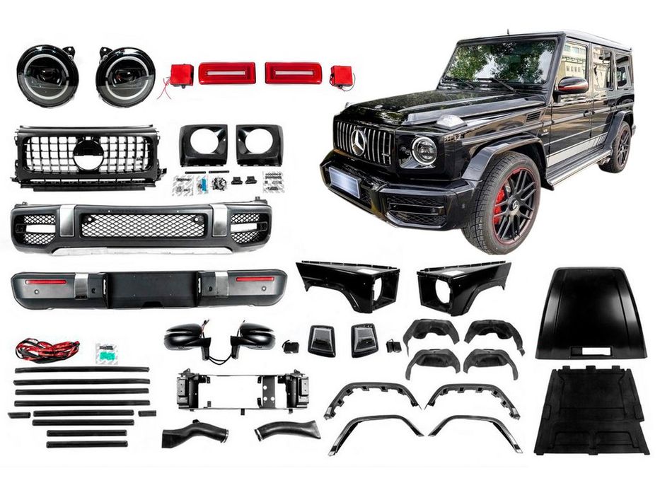 Рестайлінг Mercedes G-Class W463 в G63 AMG 2018+. Повний комплект!