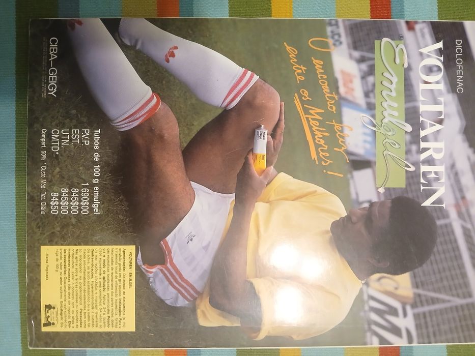 Livro pantera negra- Eusébio/ Benfica