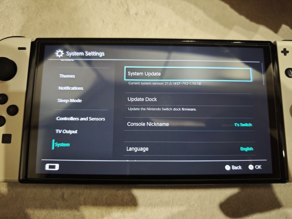 Nintendo switch oled 256gb amtosphere przerobiona kamikaze