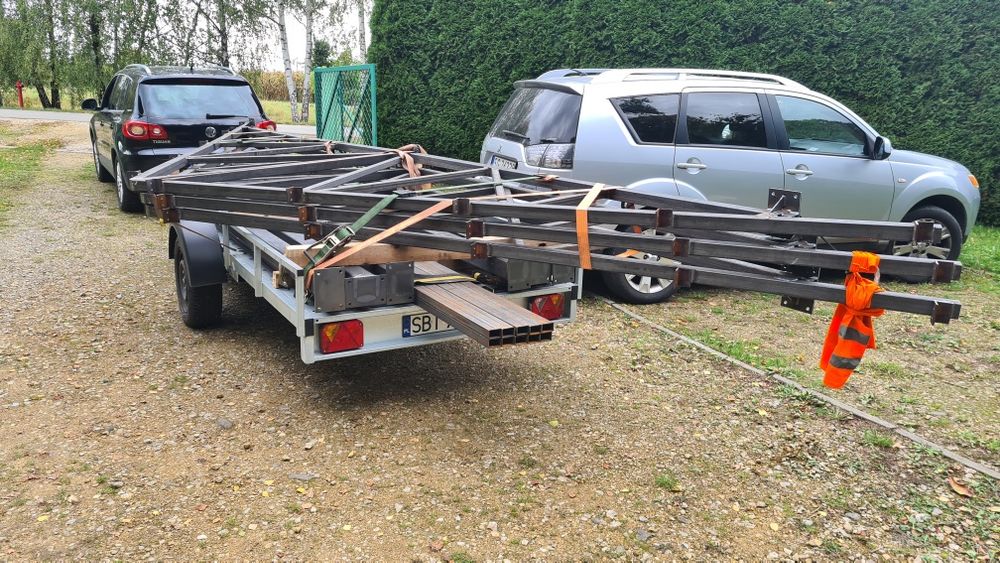 Konstrukcja wiaty hali garażu 6x6 5x7 itd itp