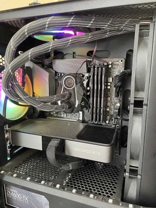 gigabyte z590m gaming x  проц i9 10850k