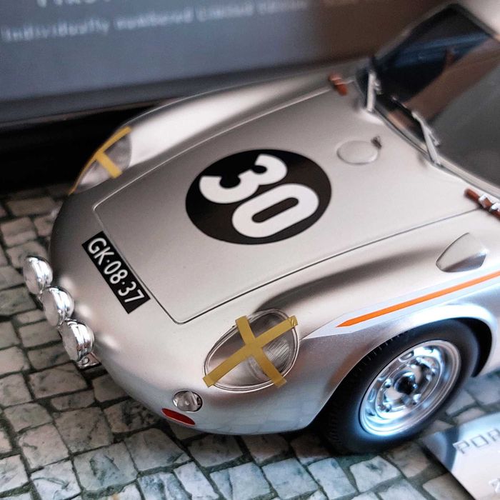Miniatura Porsche 356 B Abarth 1600 GS #30 24h LM 1962 Minichamps 1:18